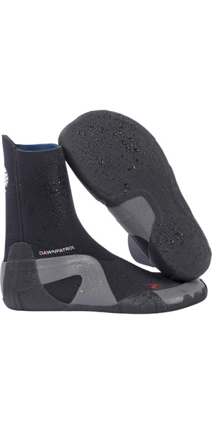 2026 Rip Curl Dawn Patrol 7mm Round Toe Boot 12AMSA - Black